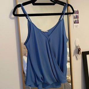 LUSH • Periwinkle Surplice Camisole Size Small